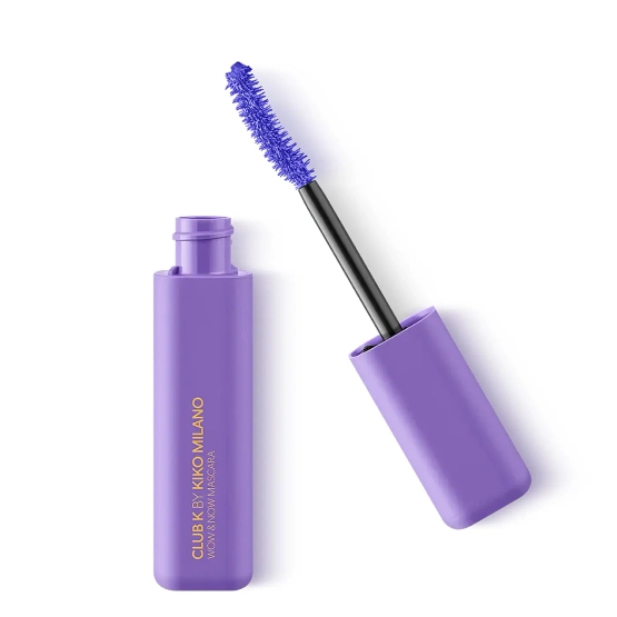 KIKO Milano Club K Wow & Now Mascara - Kolorowy tusz do rzęs dodający objętości, wydłużający i podkręcający 3
