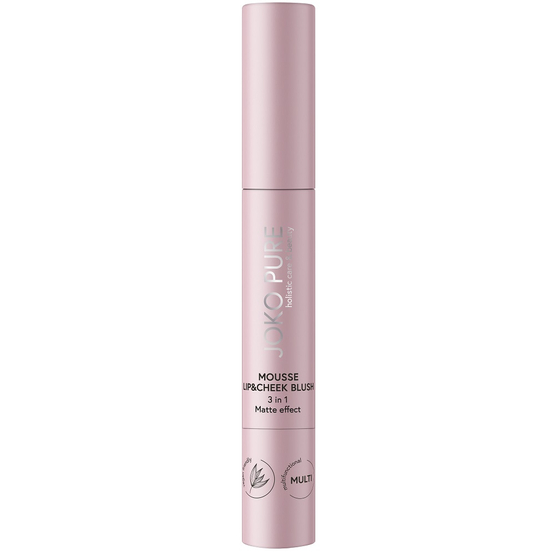 Joko Pure Mousse Lip&Cheek Blush 3in1 - Matowy róż w kremie 01