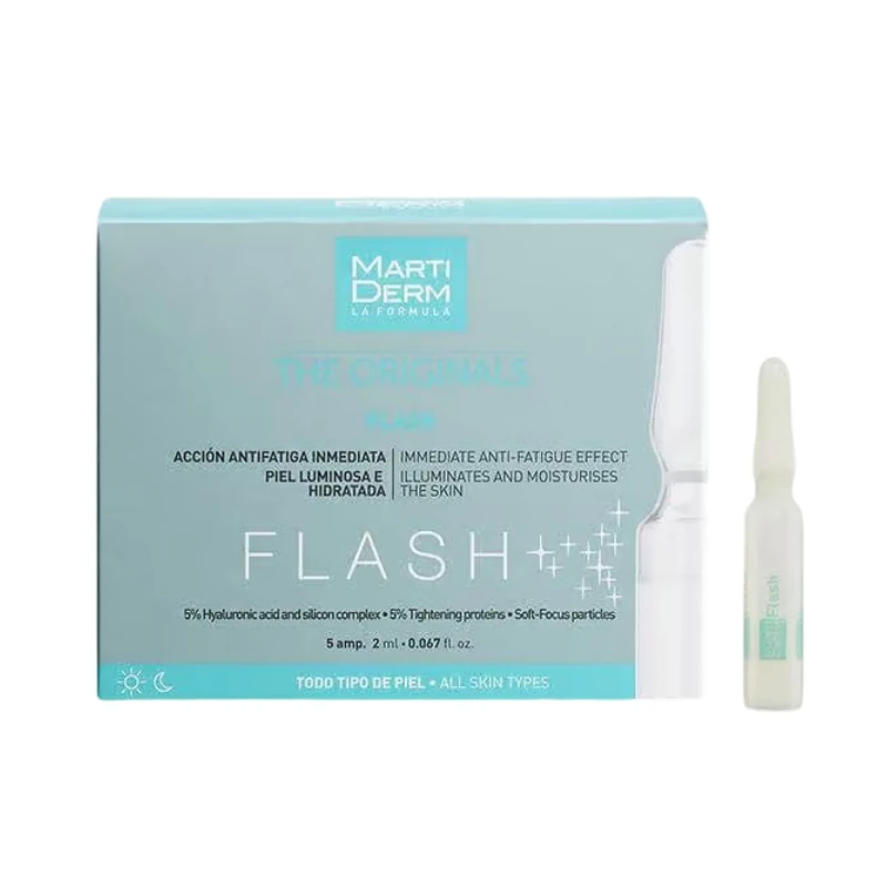 MartiDerm The Originals Flash Serum - serum do twarzy w ampułce 5x2ml
