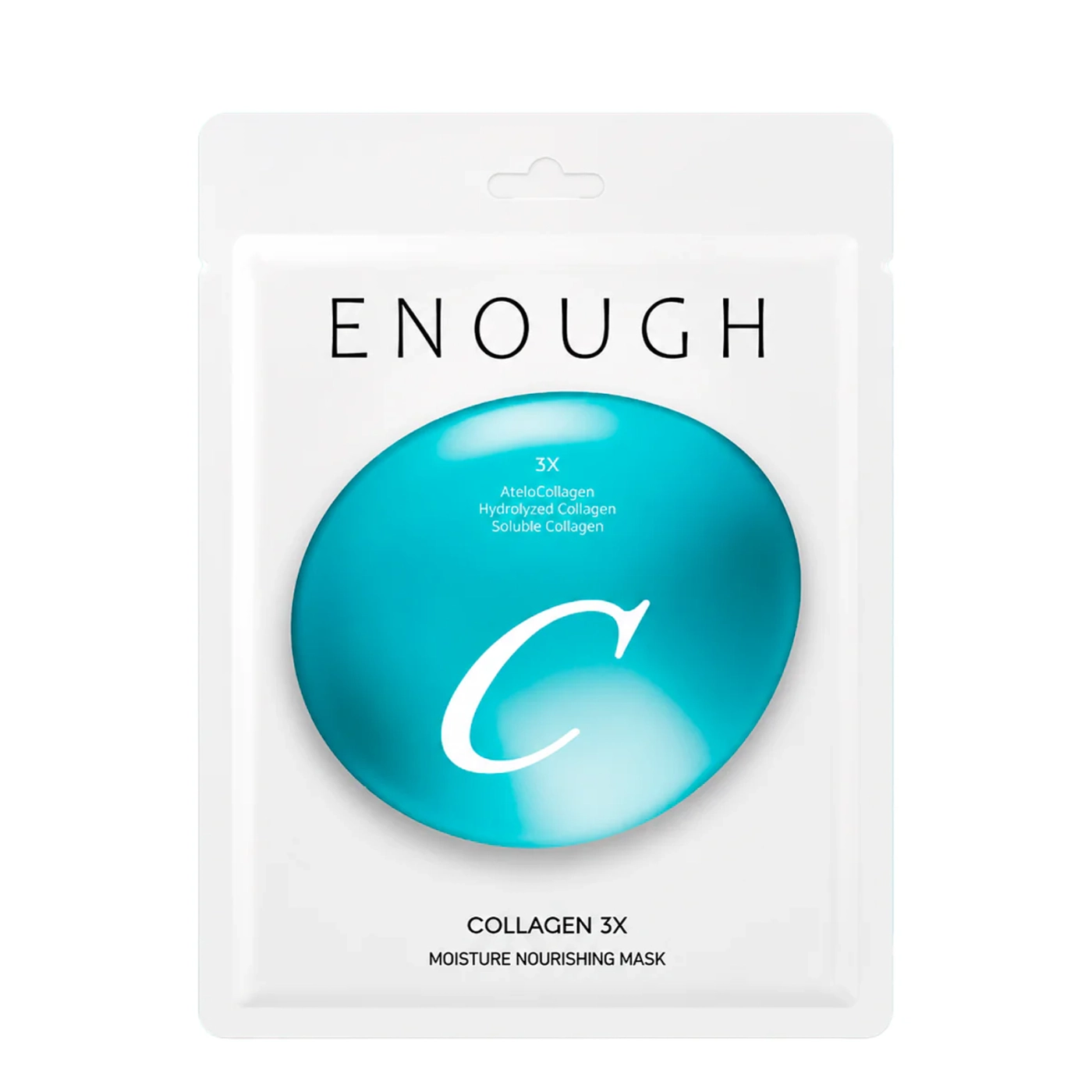 Enough Collagen 3X Moisture Nourishing Sheet Mask - Odżywcza maseczka w płachcie z kolagenem 1szt.