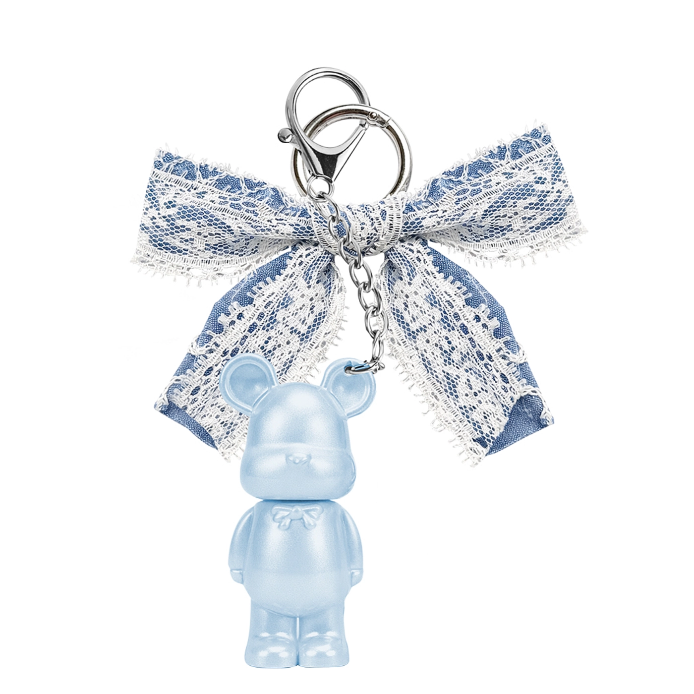 LOVRO Denim Sugar Teddy - Błyszczyk do ust z drobinkami Bow drop 02