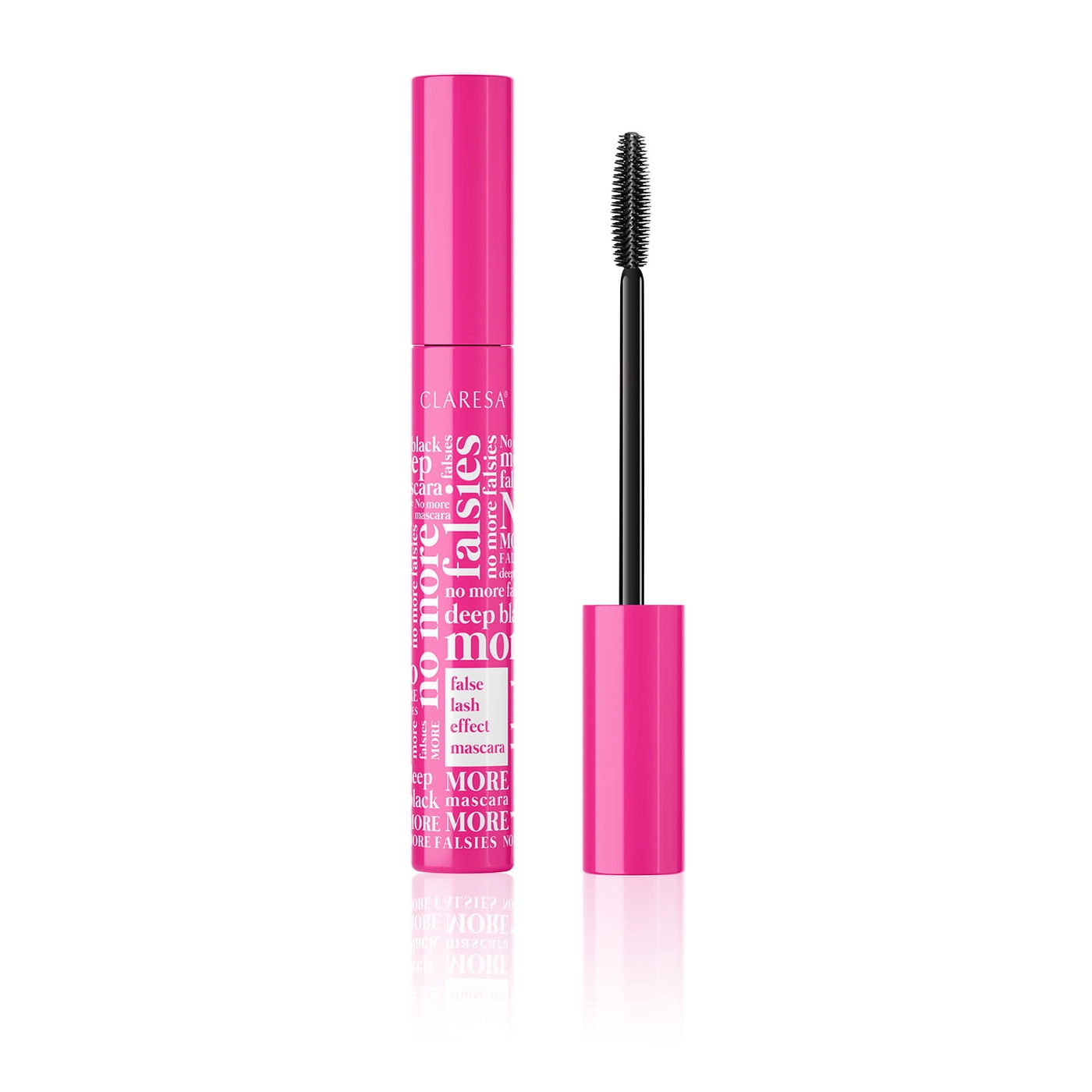 Claresa No More Falsies Mascara - Tusz do rzęs Black 01 10g
