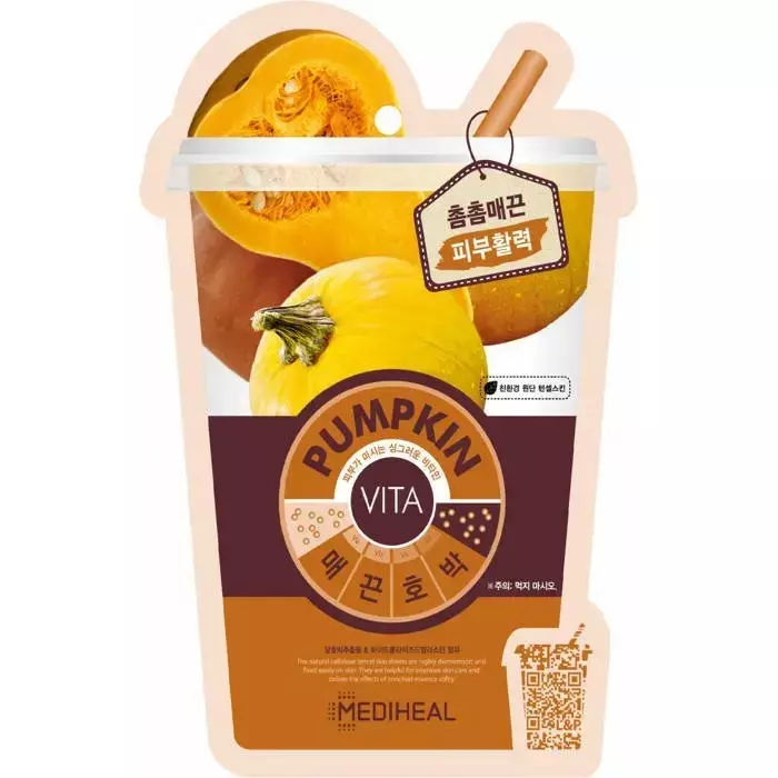 MEDIHEAL Maska w płachcie Pumpkin Liftingująca