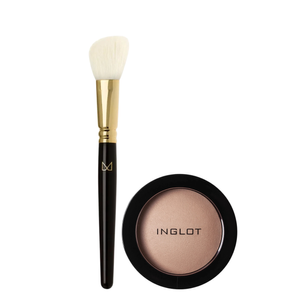 Inglot x M BRUSH Zestaw do konturowania - Pędzel i bronzer 41