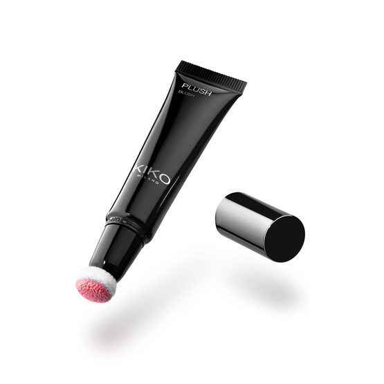 KIKO Milano Plush Blush róż w płynie z aplikatorem gąbkowym 03 Pink Ballerina 14ml