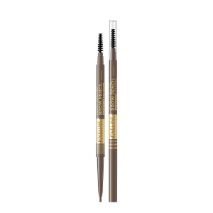 Eveline Cosmetics Micro Precise Brow Pencil Ultraprecyzyjna kredka do brwi 02 Soft Brown