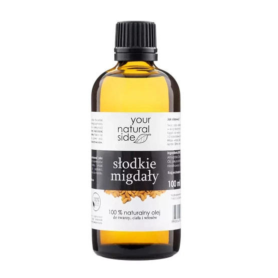 Your Natural Side Nierafinowany Olej ZE SŁODKICH MIGDAŁÓW 100ml