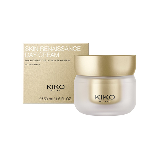 KIKO Milano Skin Renaissance Day Cream odżywczy i wygładzający krem do twarzy z SPF30 o wielokierunkowym działaniu korygującym 50ml