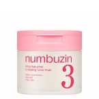 Numbuzin No.3 Bifida Bakuchiol Exfoliating Toner Pads - złuszczające płatki do twarzy z bakuchiolem 70szt.