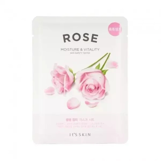 IT'S SKIN Fresh Mask Sheet Łagodząco-przeciwzapalna ROSE