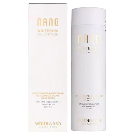 Whitewash Nano Whitening - Wybielający płyn z formułą regenerującą szkliwo zębów 300 ml