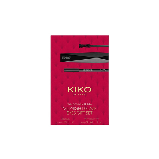 KIKO Milano Twist 'N Twinkle Holiday Midnight Glaze Eyes Gift Set zestaw podarunkowy do makijażu oczu