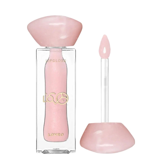 LOVRO Bloomlight Lipgloss - Błyszczyk optycznie powiększający usta z efektem chłodzenia 02 Quartz Kiss 5,5g