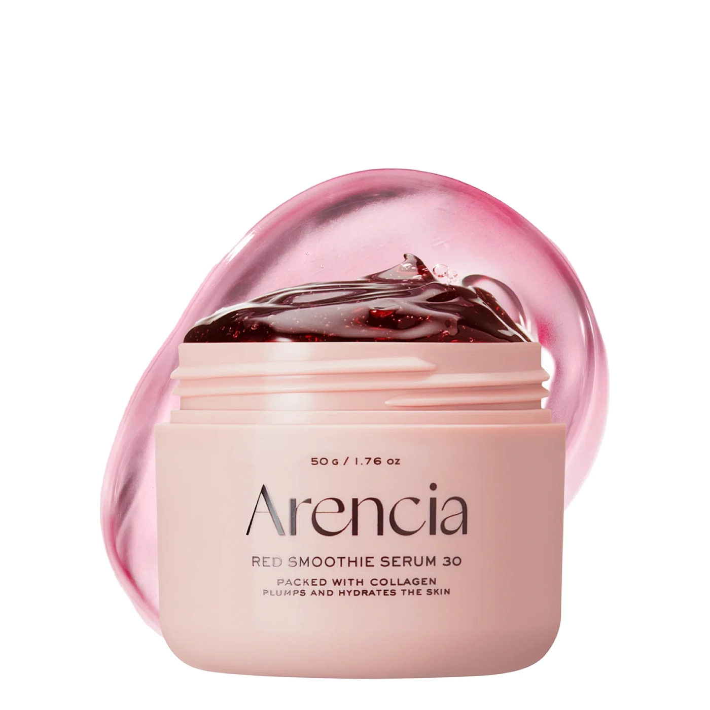 Arencia Fresh Red Smoothie Serum 30 - Rewitalizujące Serum do Twarzy z Kolagenem 50g