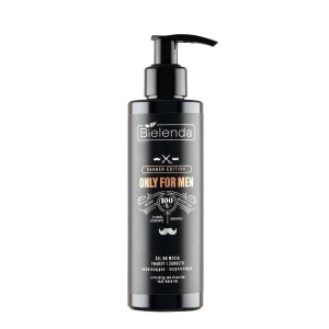Bielenda Only for Men Barber Edition żel do mycia twarzy i zarostu odświeżająco-oczyszczający 190 g