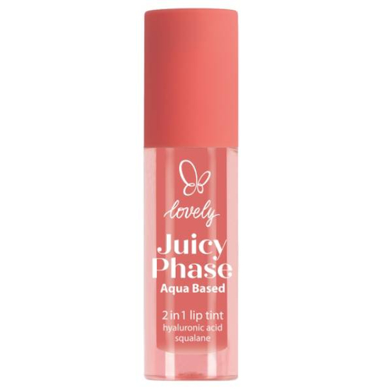 Lovely Juicy Phase Aqua Based 2 in 1 Lip Stain tint do ust 02 4g