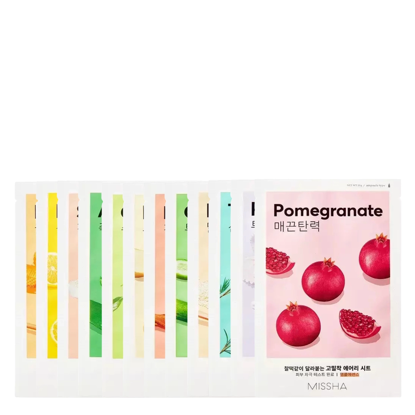 Missha Zestaw maseczek Airy Fit Sheet Mask 12 szt.