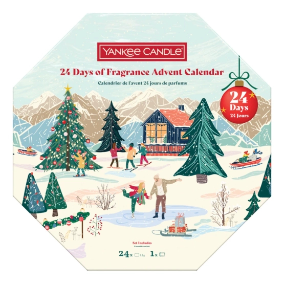 Yankee Candle Zestaw prezentowy ze świecami - Kalendarz adwentowy APRES SKI