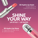 KIKO Milano 3D Hydra Lipgloss zmiękczający błyszczyk do ust z efektem 3D 17 Pearly Mauve 6.5ml
