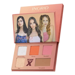Ingrid Cosmetics Paleta cieni flirty
