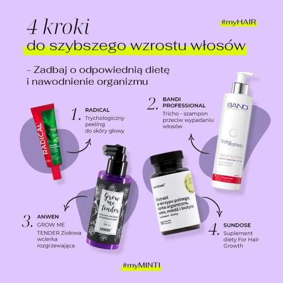 RADICAL Trychologiczny peeling do skóry głowy stymulujący wzrost włosów 75ml