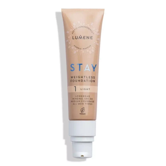 Lumene Stay Weightless Podkład SPF30 1 Light