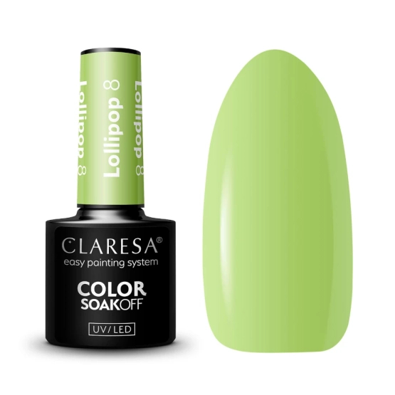 Claresa Nails Lakier hybrydowy LOLLIPOP 8 5g