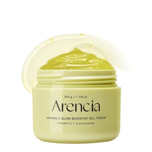Arencia Vitamin C Glow Booster Gel Cream - Żel-krem rozświetlający z witaminą C i niacynamidem 50g