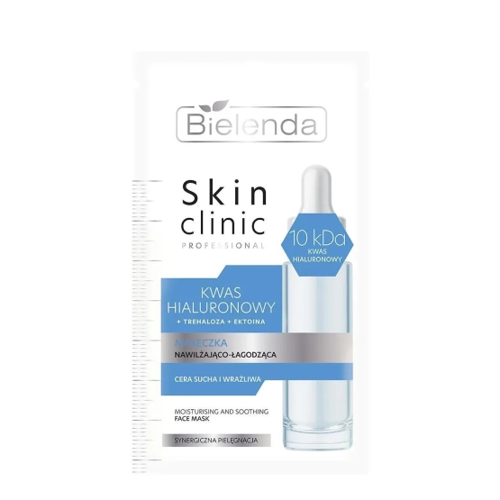 Bielenda Skin Clinic Professional Kwas hialuronowy maseczka nawilżająco-łagodząca 8 g