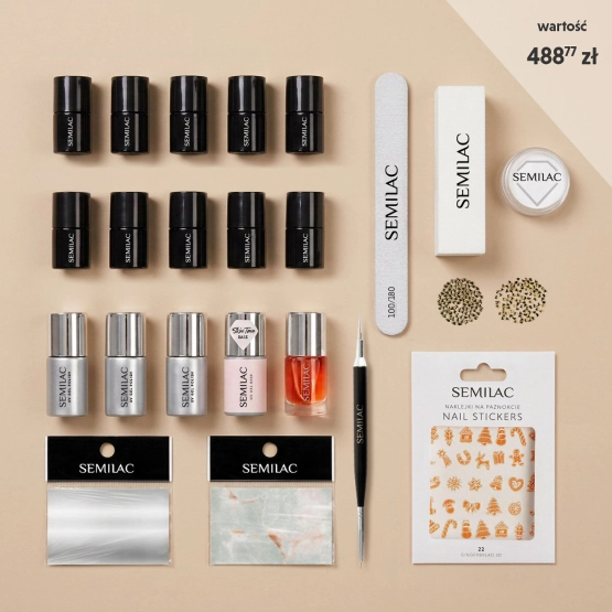 Semilac 24 days of Nail Magic - Kalendarz Adwentowy 2026 