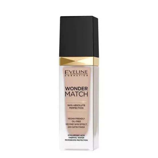 Eveline Cosmetics Wonder Match Podkład dopasowujący się 12 LIGHT NATURAL 30ml