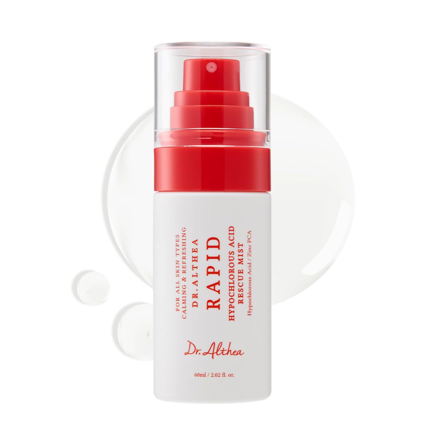 Dr.Althea Rapid Hypochlorous Acid Rescue Mist - kojąca mgiełka w kwasem podchlorawym 60ml