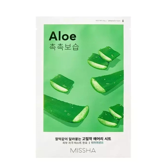 Missha Airy Fit Sheet Mask Maska do twarzy w płacie Aloe