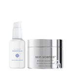 Skin Science Zestaw Krem antyoksydacyjny Molecules EVO + Skin Signal Serum ujędrniająco-liftingujące 