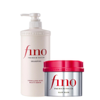 Shiseido FINO Premium Touch - Zestaw do pilęgnacji włosów: szmapon + maska