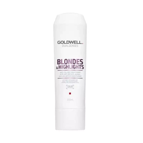 GOLDWELL Dualsenses Blondes&Highlights Anti-Yellow Conditioner Odżywka do włosów blond 200ml