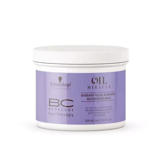 SCHWARZKOPF Bc Oil Miracle Barbary Fig Keratin Resorative Maska odbudowująca 500ml