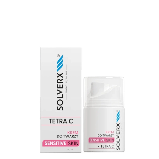 SOLVERX Sensitive Skin Krem z TETRA C 50 ml