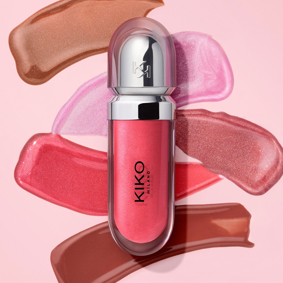 KIKO Milano 3D Hydra Lipgloss zmiękczający błyszczyk do ust z efektem 3D 34 Pearly Blood Orange 6.5ml