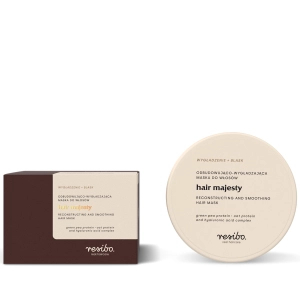 Resibo HAIR MAJESTY odbudowująco-wygładzająca maska do włosów 175ml
