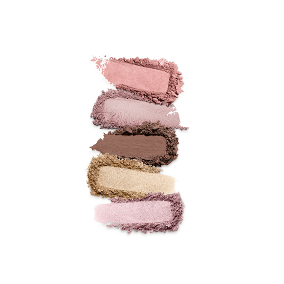 KIKO Milano Kind by KIKO Soft Touch Eyeshadow Palette paleta 5 cieniami do powiek o różnych wykończeniach 01 Petal Pulse 4g