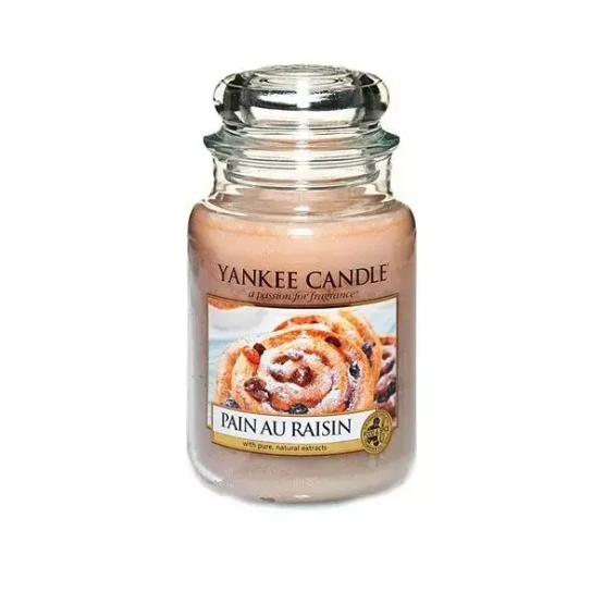 Yankee Candle ŚWIECA W SŁOIKU DUŻA Pain Au Raisin