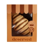 DESERVED Bath Bomb Chocolate Butter Croissant - Kula do kąpieli czekoladowy croissant 100g