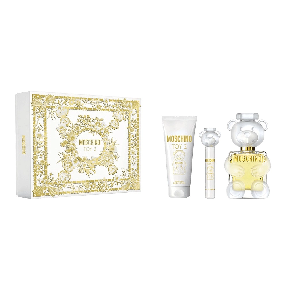 Moschino Toy 2 zestaw woda perfumowana spray 100ml + balsam do ciała 100ml + miniatura wody perfumowanej 10ml