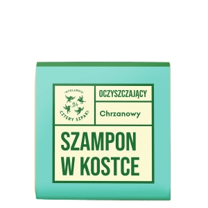 Cztery Szpaki Oczyszczający szampon w kostce Chrzanowy 75 g