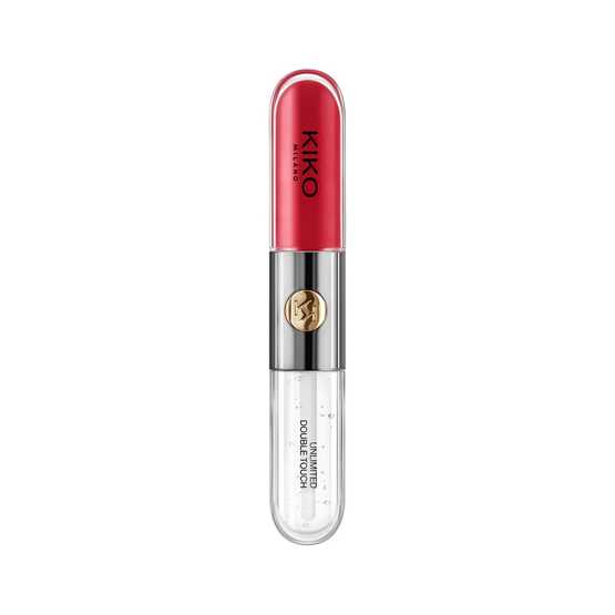 KIKO Milano Unlimited Double Touch dwuetapowa płynna pomadka do ust 109 Strawberry Red 6ml