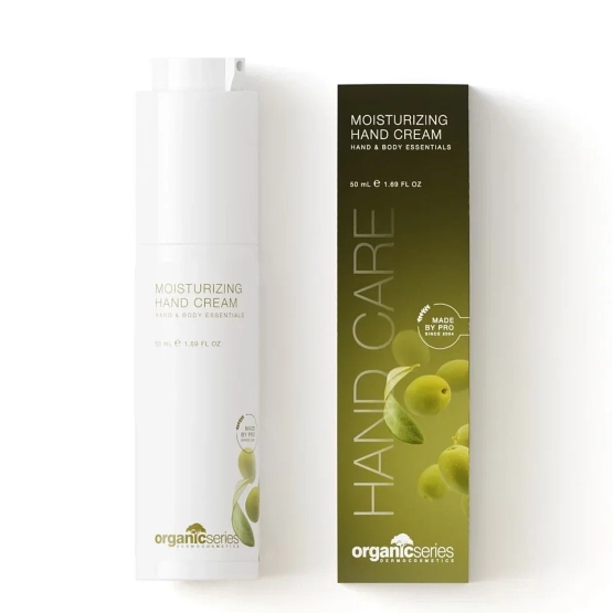 Organic Series Moisturizing Hand Cream - Profesjonalny krem do rąk z kompleksem Aquaxyl™ i Olejem Sezamowym 50 ml