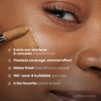 KIKO Milano Full Coverage 2-In-1 Foundation & Concealer mocno kryjący podkład i korektor 2 w 1 Warm Beige 15 25ml