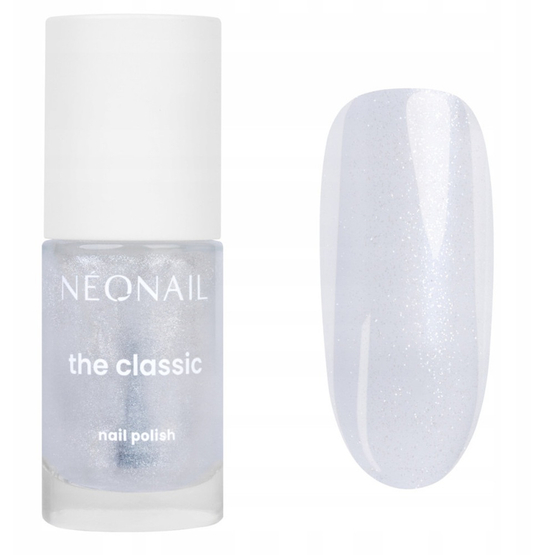 NeoNail The Classic Nail Polish lakier klasyczny do paznokci Luminous Glow Silver 7.2ml