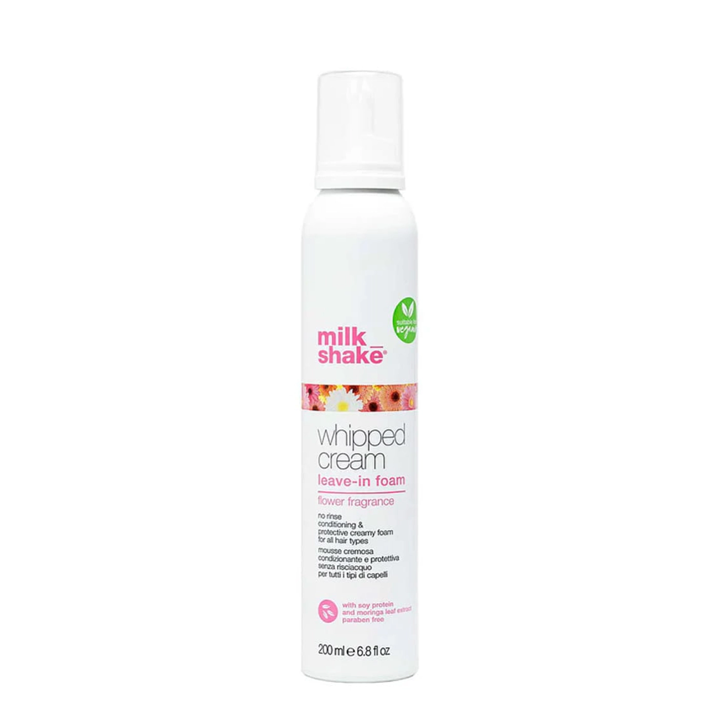 Milk Shake Whipped Cream Flower Foam - Odżywka w piance bez spłukiwania o zapachu kwiatowym 200 ml